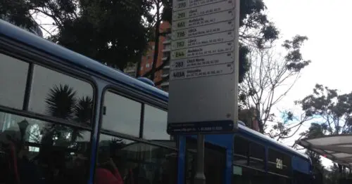 PARADERO SITP BARRIO LOS ANDES  170A03